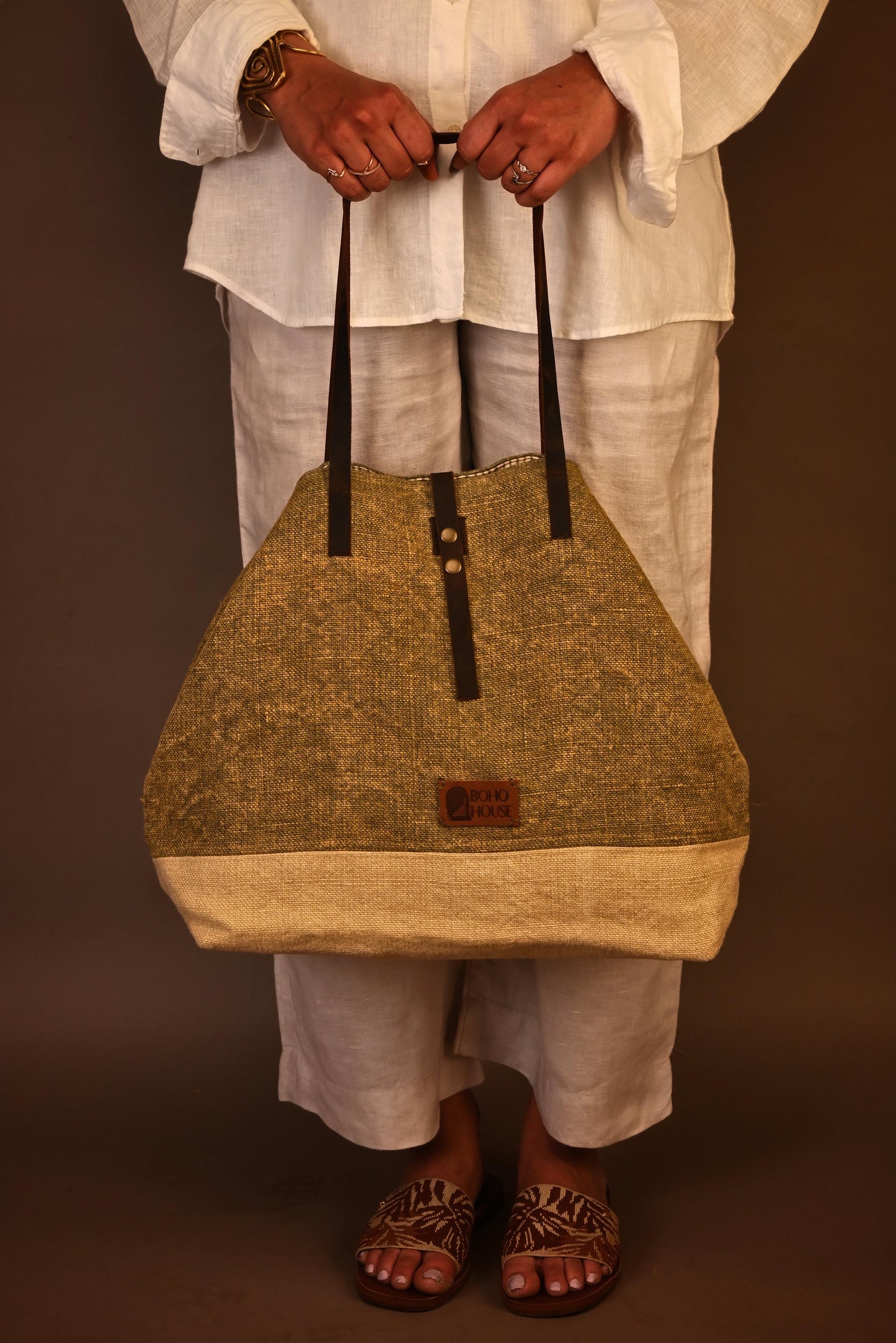 The Summit Tote // Olive Grove