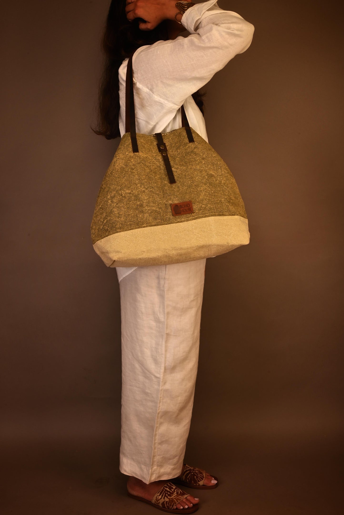 The Summit Tote // Olive Grove