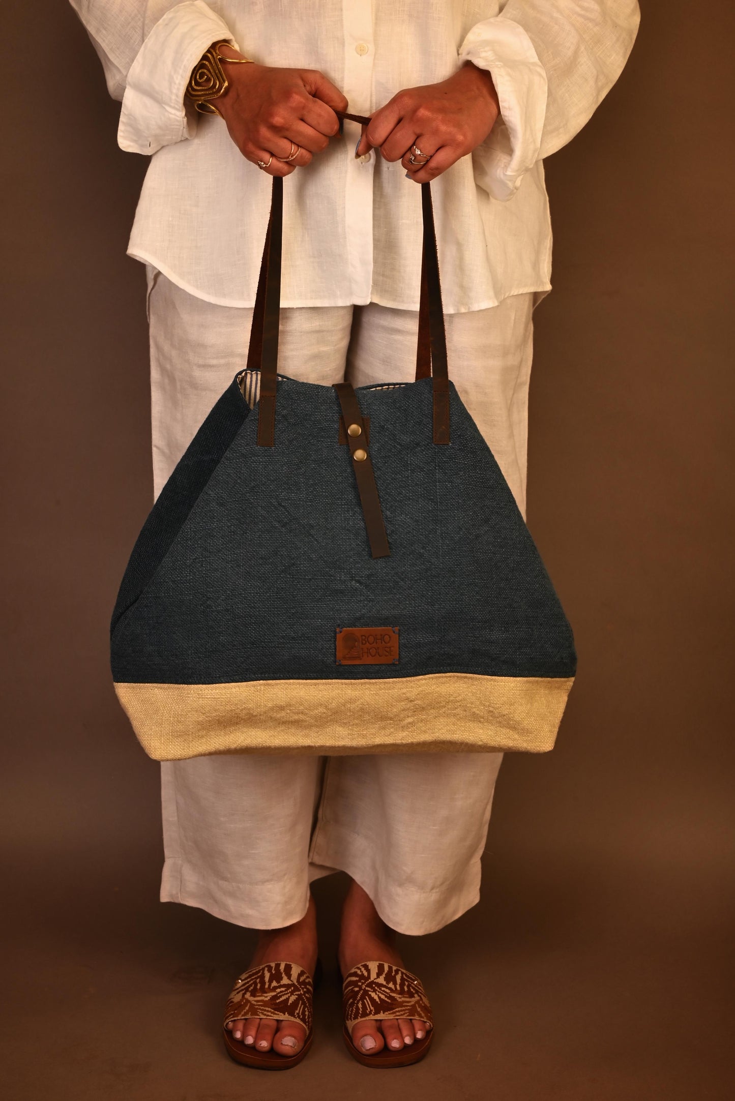The Summit Tote // Royal Indigo