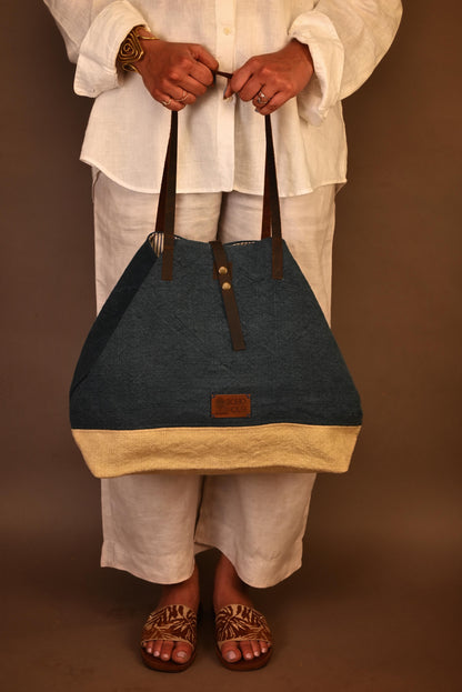The Summit Tote // Royal Indigo