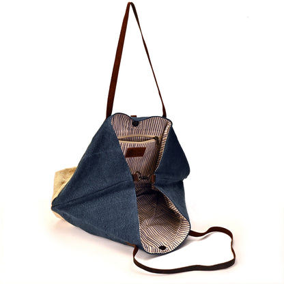 The Summit Tote // Royal Indigo