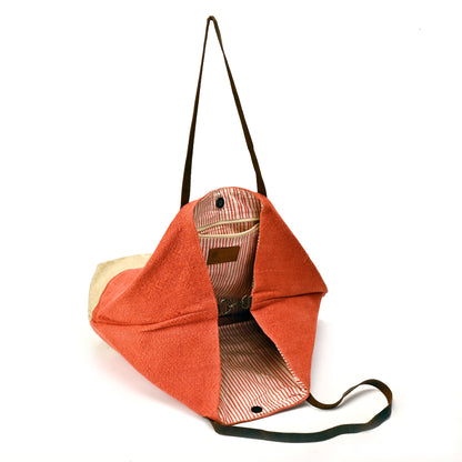 The Summit Tote // Scarlet Elegance